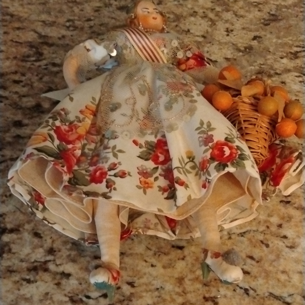 Vintage doll from Spain